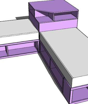 plans for twin bed with drawers
